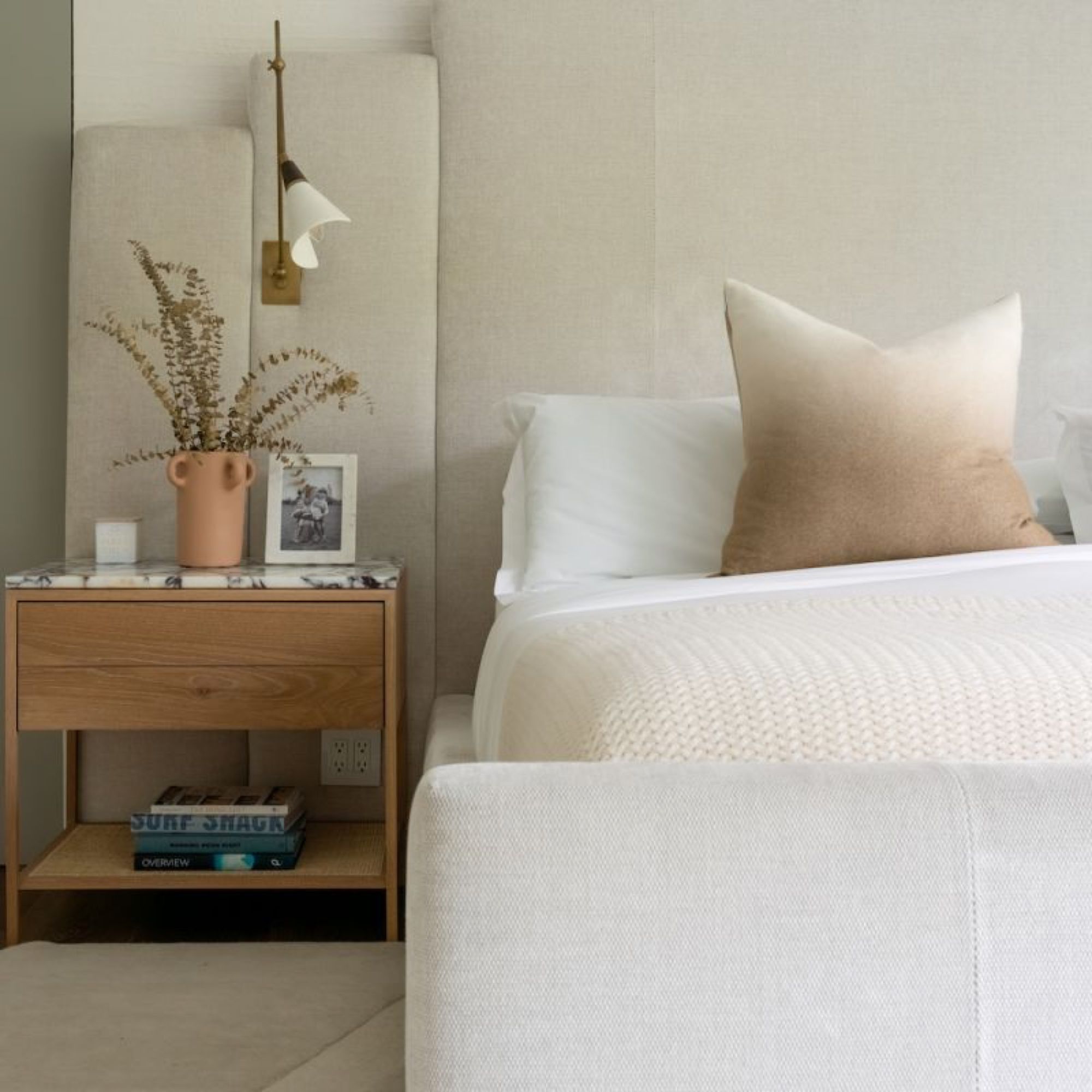Master bedroom detail