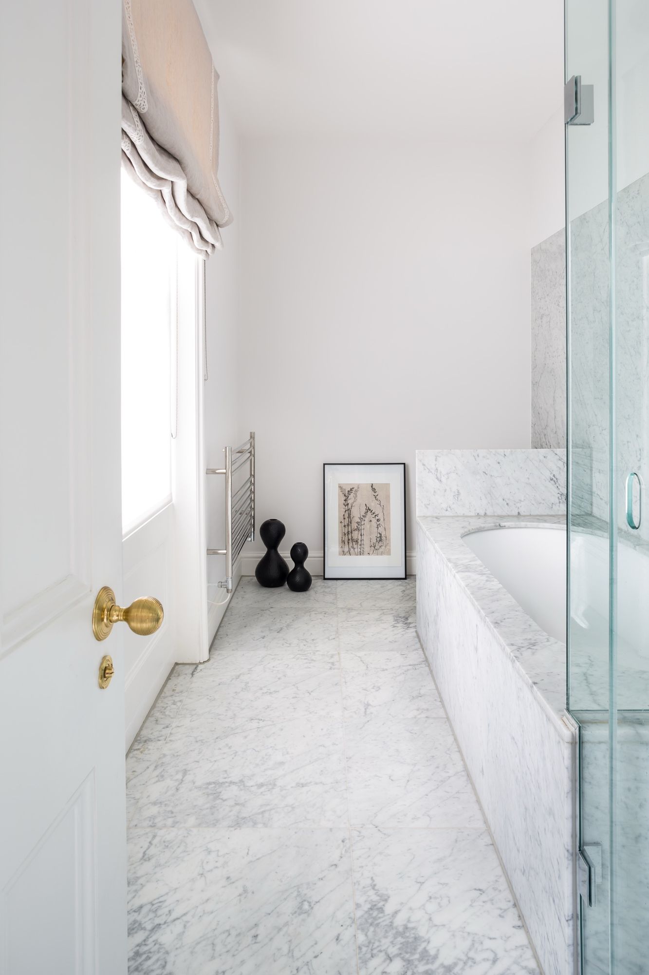 Marble bathroom